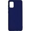 Θήκη σιλικόνης Back Cover Silicon Matt Samsung Galaxy A31 (A315F) μπλέ